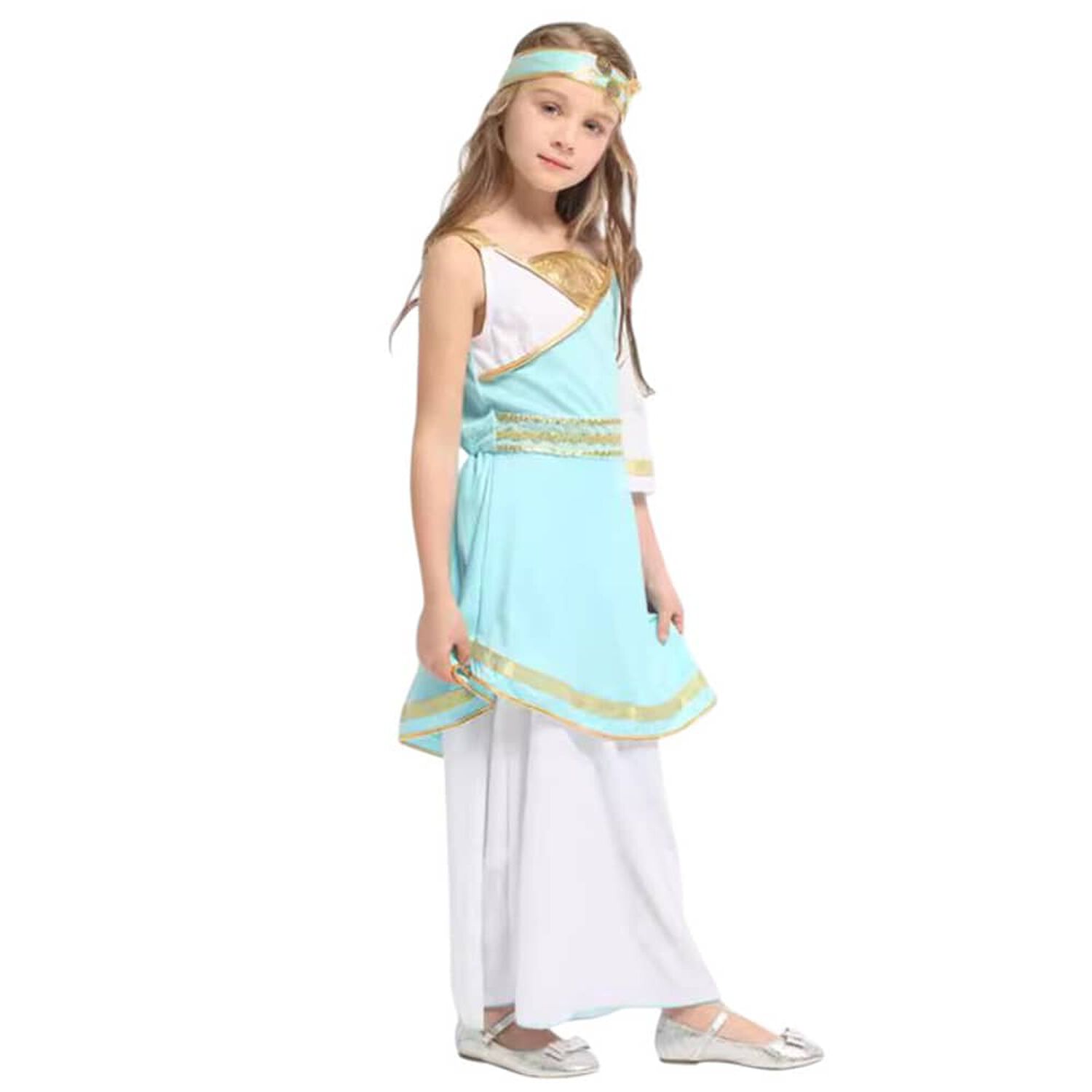 Disfraz Infantil Atenea Diosa Griega image number 1.0