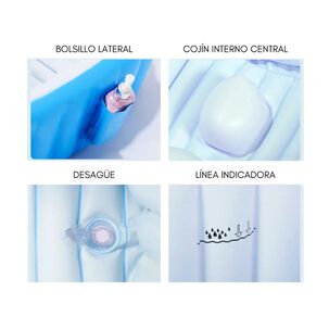 Ba&ntilde;era Bebe Plegable Tina De Ba&ntilde;o Inflable