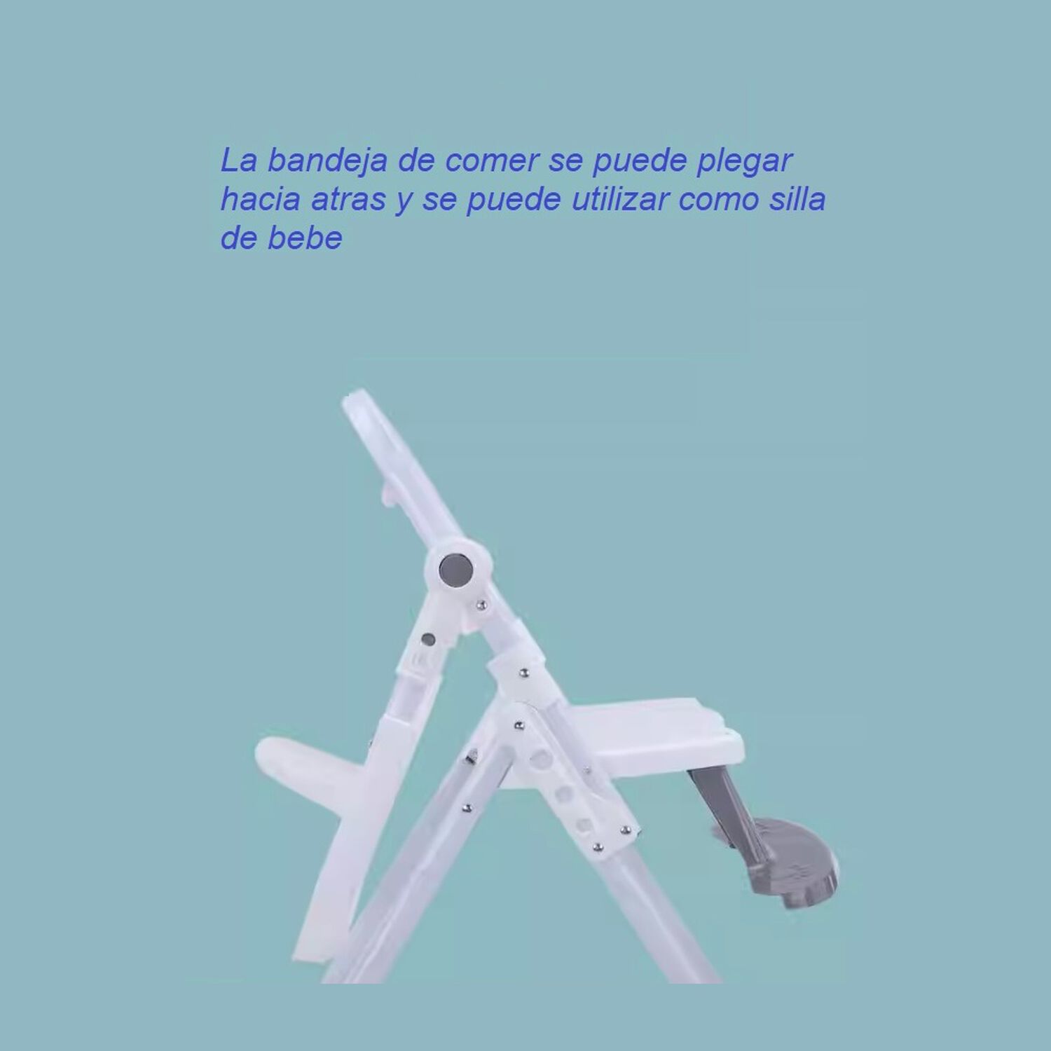 Silla De Comer Plegable Celeste image number 6.0