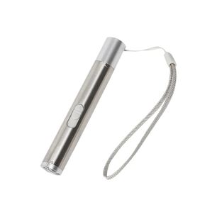 Linterna Tipo Lapiz Led 3 En 1 Aluminio Led Luz Uv Ultravioleta Laser Recargable