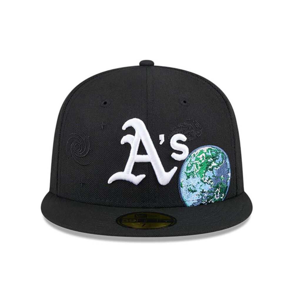 Gorra 59fifty Oakland Athletics Mlb New Era Global Black image number 2.0