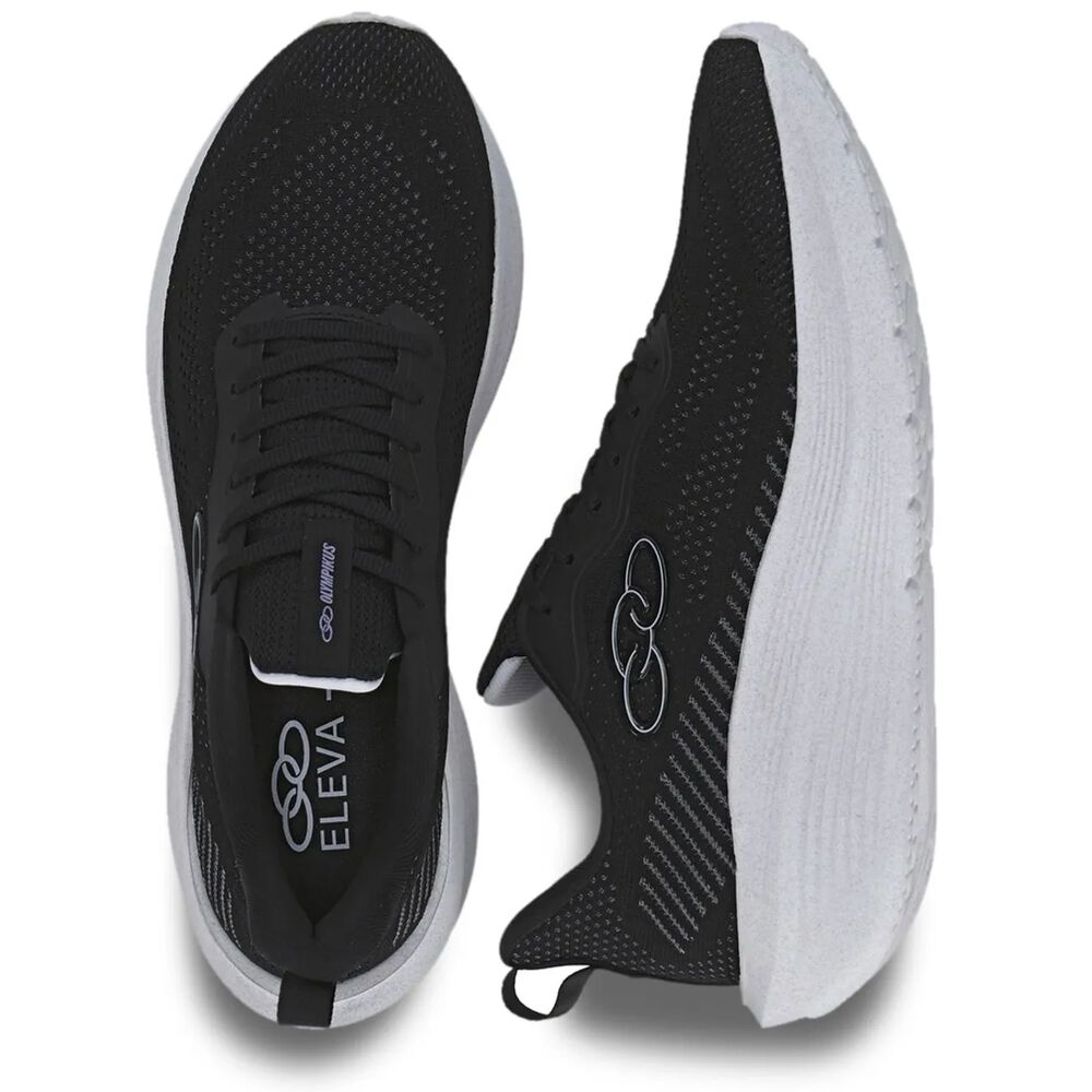 Zapatilla Mujer Rayo Negro/blanco image number 2.0