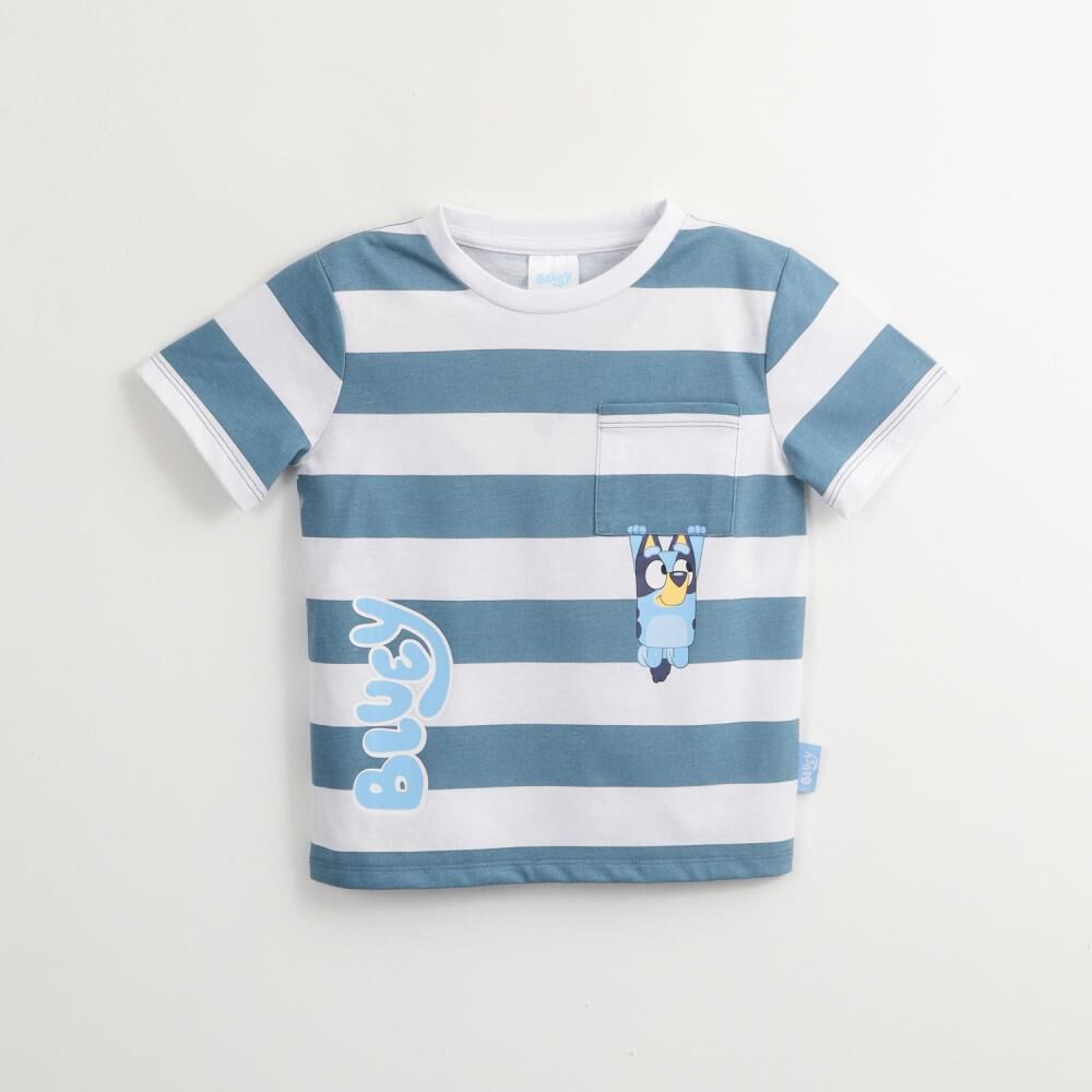 Polera Mc Toddlero Bolsillo Bluey image number 0.0