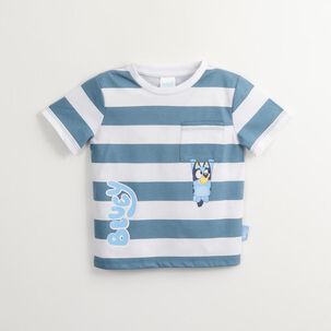 Polera Mc Toddlero Bolsillo Bluey