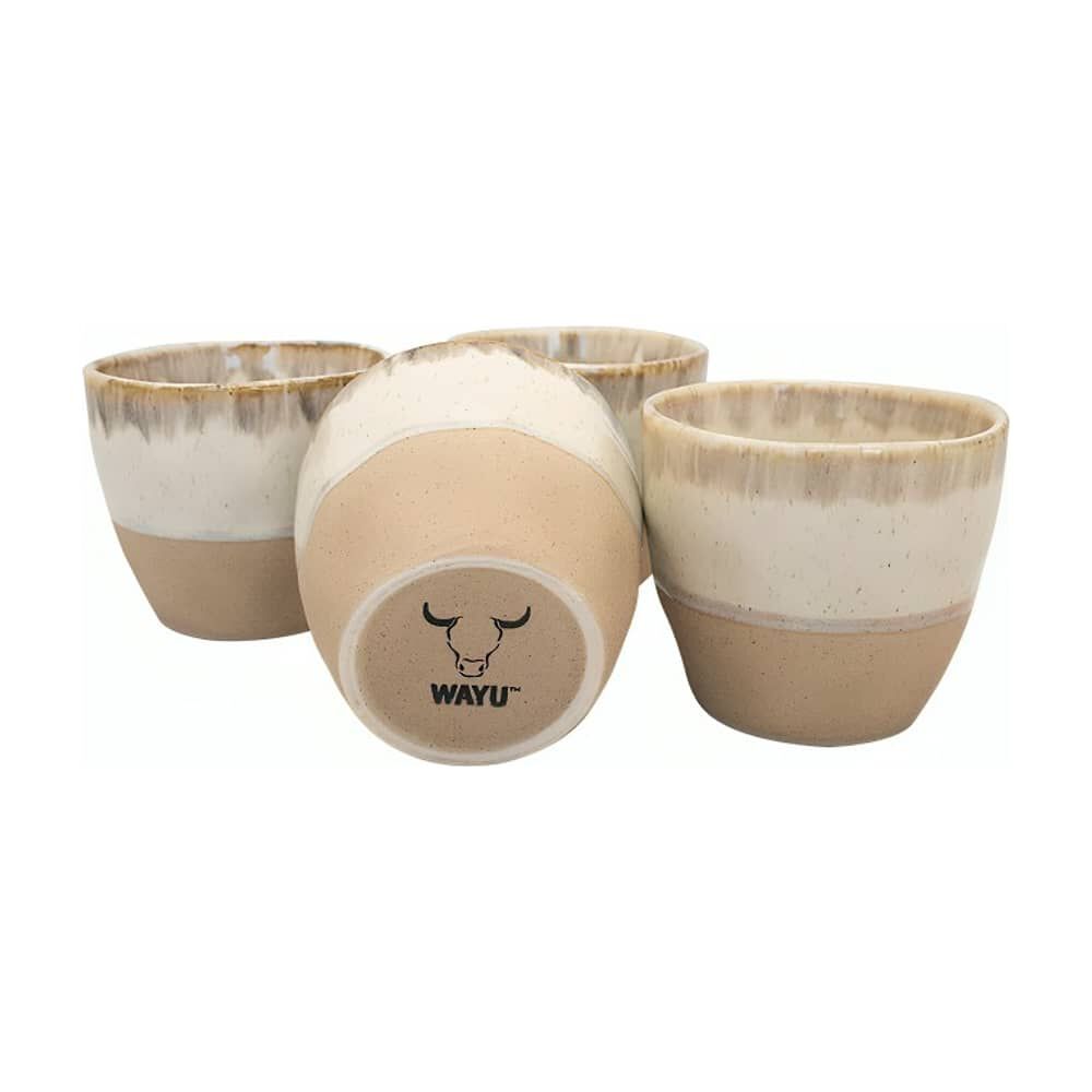 Set 4 Vasos Ceramica Wayu image number 1.0