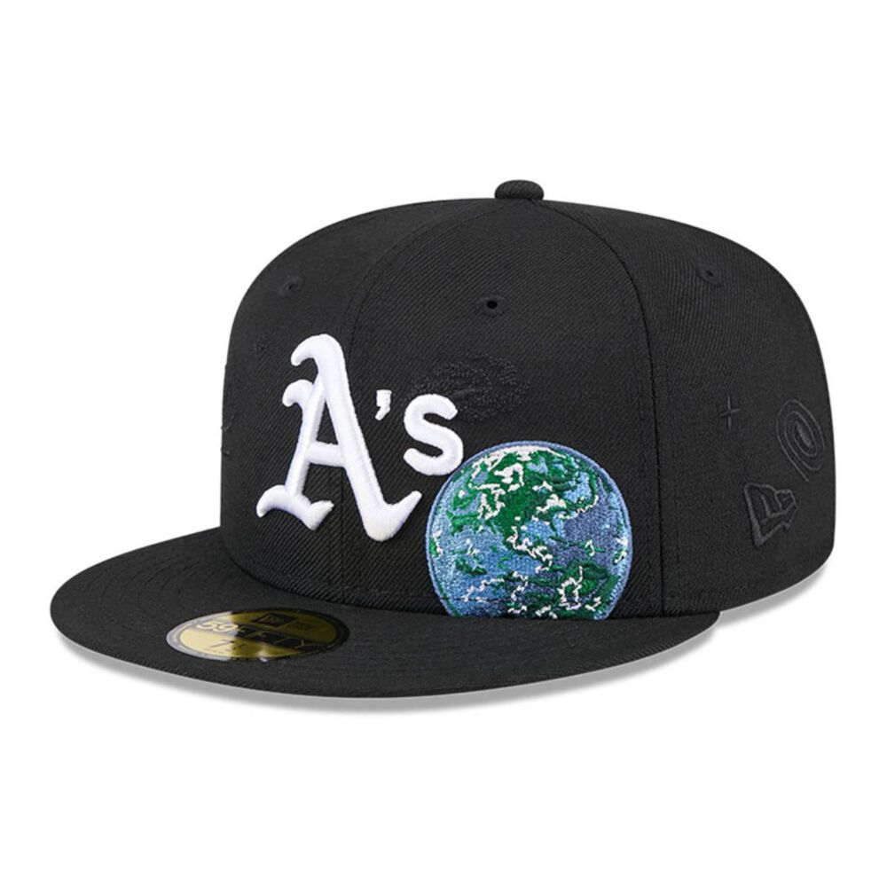 Gorra 59fifty Oakland Athletics Mlb New Era Global Black image number 0.0