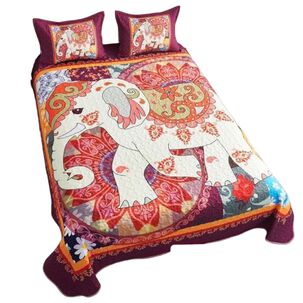 Cubrecama Quilt De Verano 2 Plazas + 2 Funda Medida 230x250cm