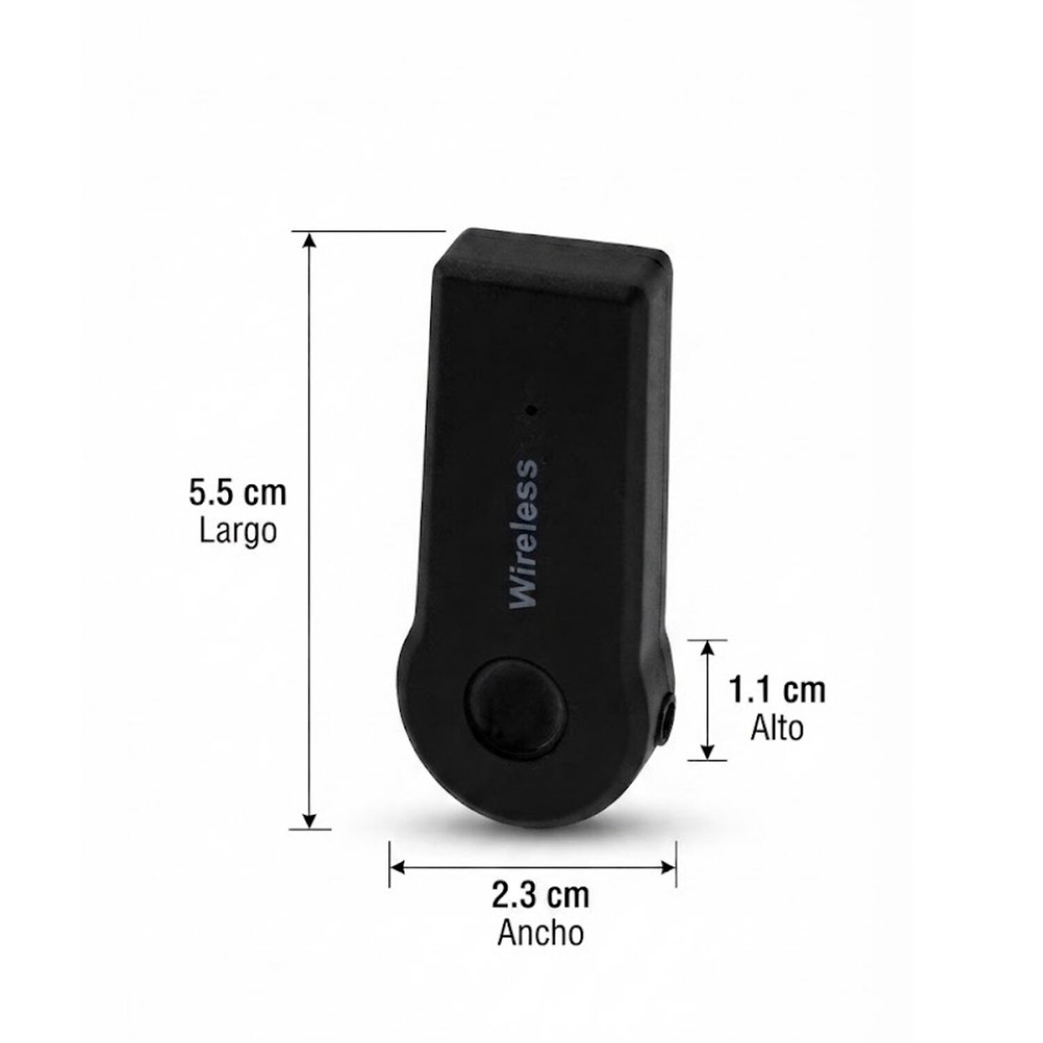 Receptor Bluetooth Auto Manos Libres Usb A Jack 3.5mm Negro image number 4.0