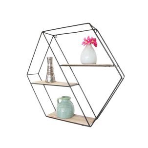 Estante Flotante De Metal Repisa De Pared