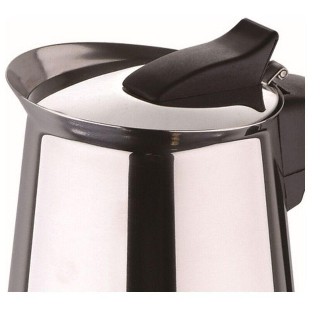 Cafetera Espresso 6 Tazas Acero Inoxidable Barista image number 3.0