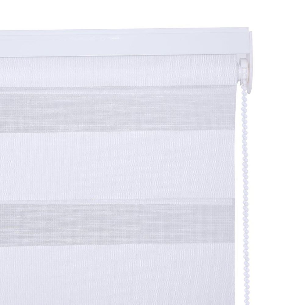 Cortina Roller Zebra 120x250 Blanco image number 1.0