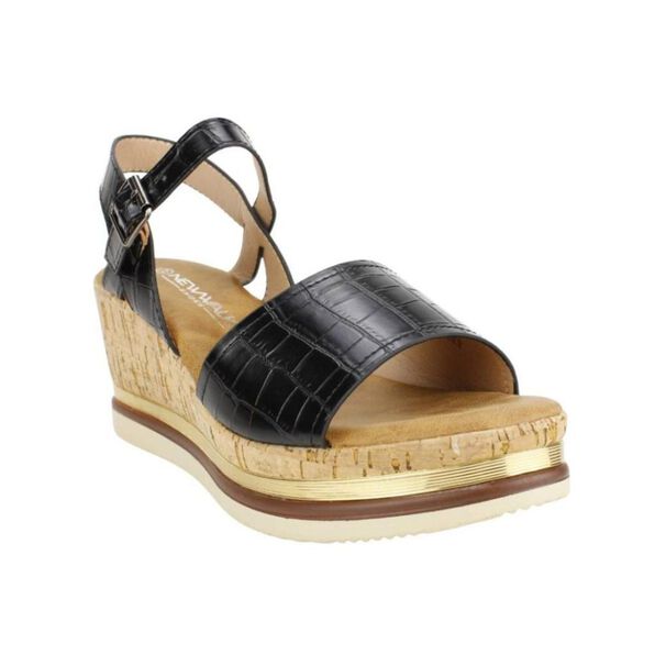 Sandalia Mujer New Walk Black