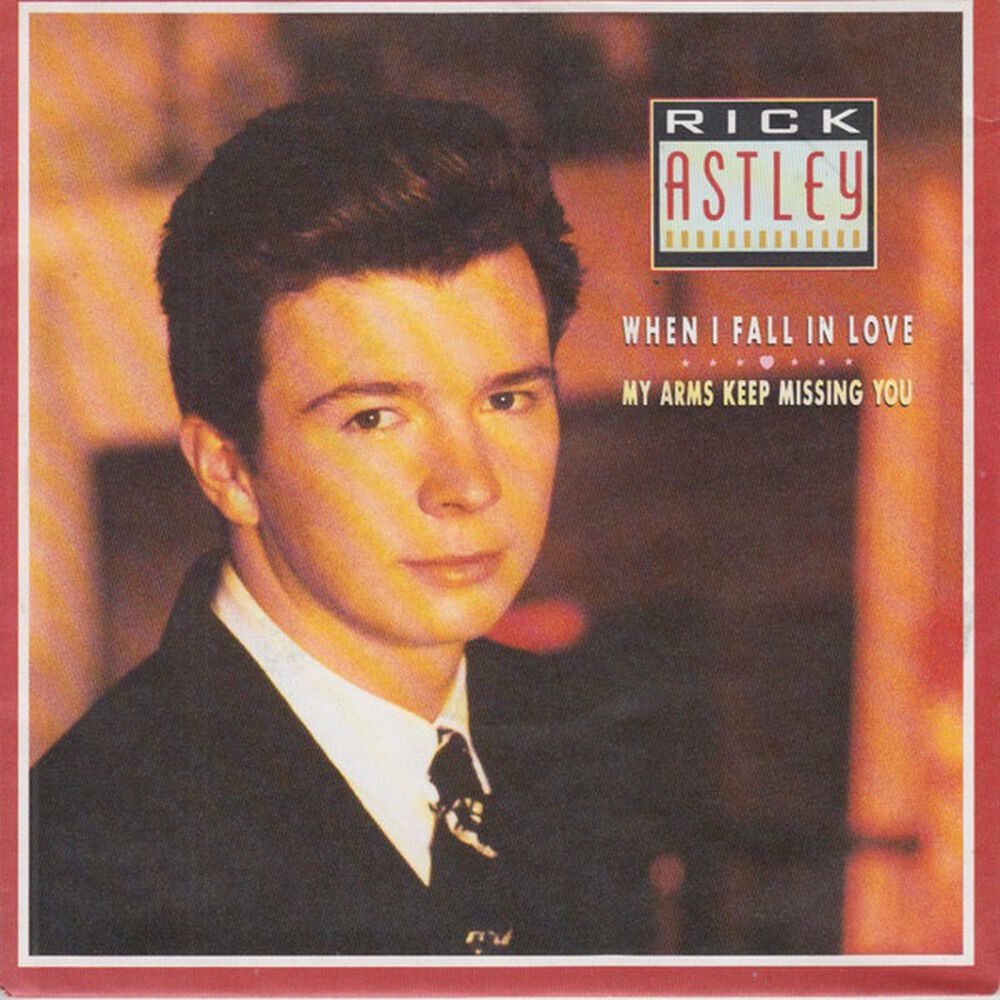 Rick Astley - My Arms Keep Missing You/when I Fall In Love | 7" Single Usado image number 0.0