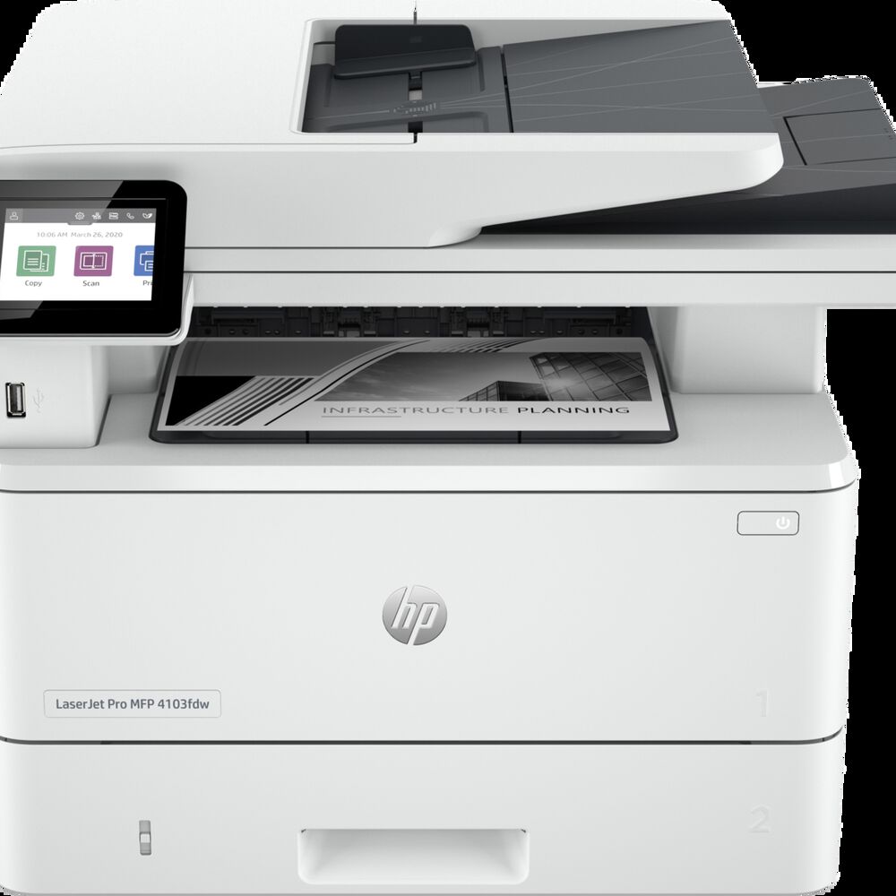 Hp Laserjet Pro Mfp 4103fdw B/n 40ppm 1200dpi Wifi Usb Lan
