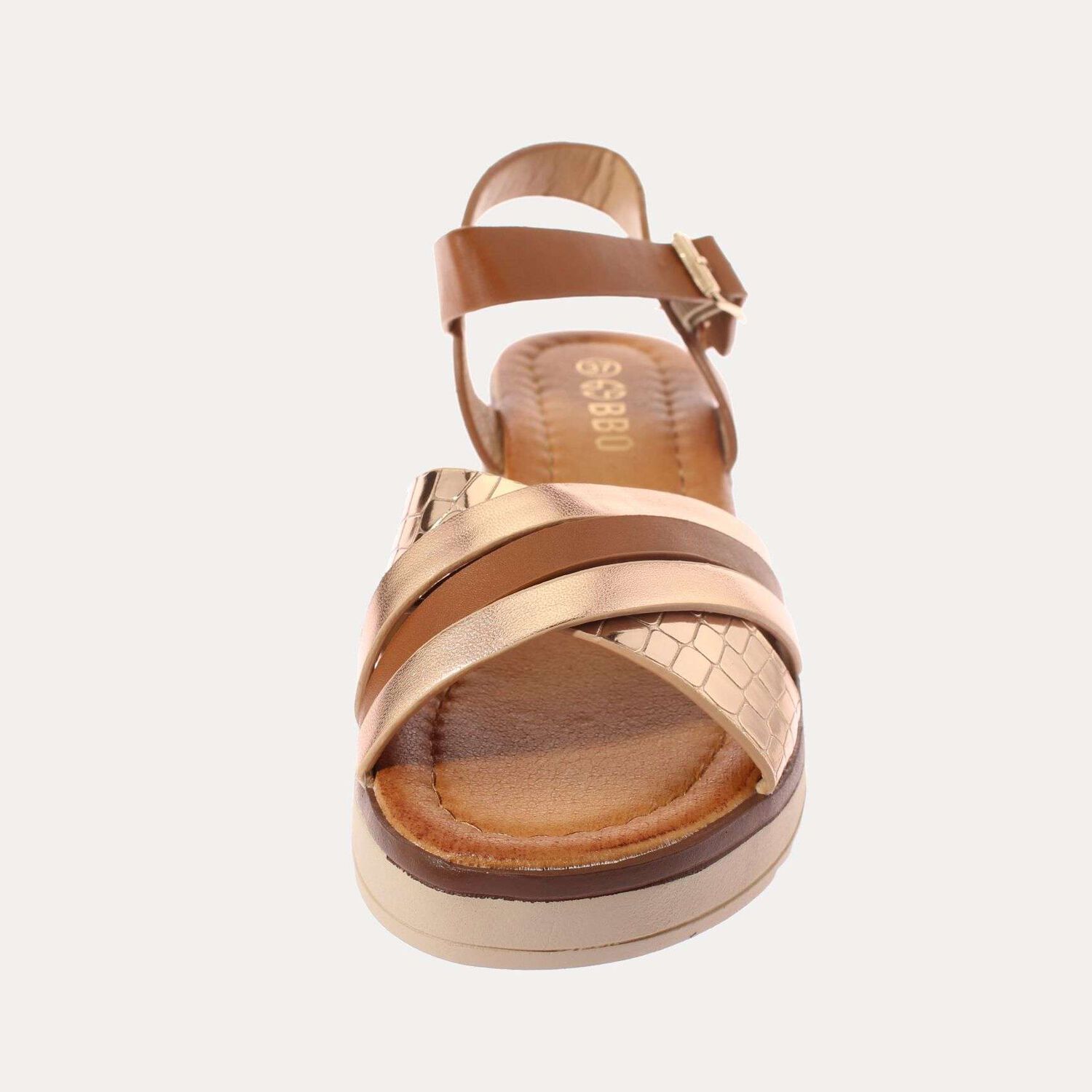 Sandalia Khaki V&iacute;a Franca Art. 51309b3226khaki image number 2.0