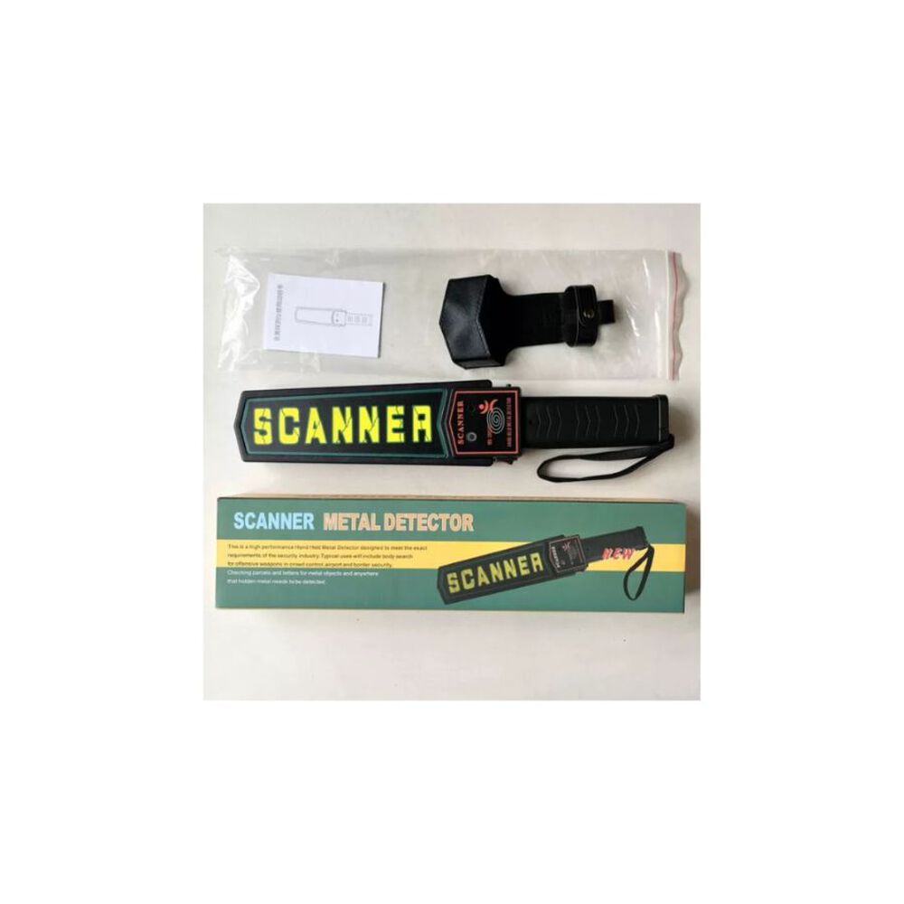 Detector De Metal S&uacute;per Scanner Manual De Seguridad image number 1.0