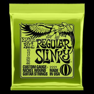 Set De Cuerdas Ernie Ball Regular Slinky 10 &ndash; 46