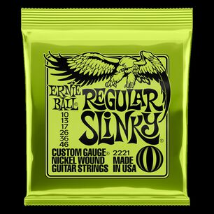 Set De Cuerdas Ernie Ball Regular Slinky 10 &ndash; 46