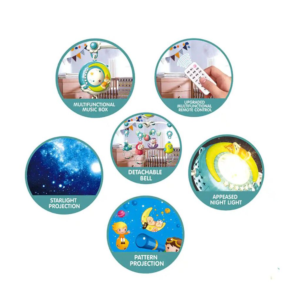 M&oacute;vil Musical Cuna De Beb&eacute; image number 4.0