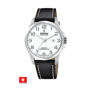 Reloj F20025/1 Festina Swiss Plateado Hombre Swiss Made