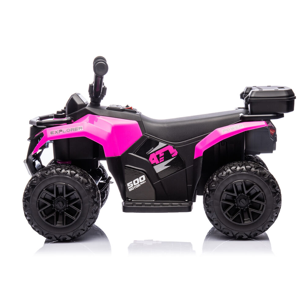 Cuadrimoto A Batería Quad Sx Rosa Bebesit image number 10.0