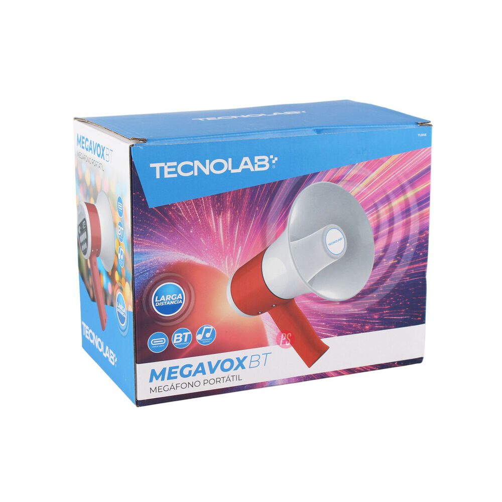 Megafono Portatil 35w Bluetooth Usb-c Alcance 300m - Ps image number 4.0