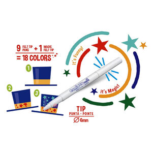 Plumones Colorchange 10 Colores Carioca - Ps