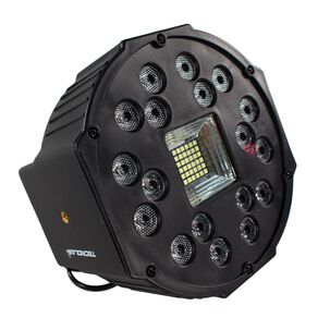 Foco Par Rgb 18 Led 60w Estroboscopico Dmx - Ps