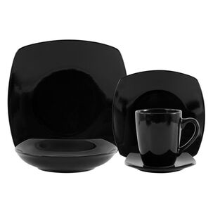 Juego De Vajilla Azhome Noir / 30 Piezas / 6 Personas