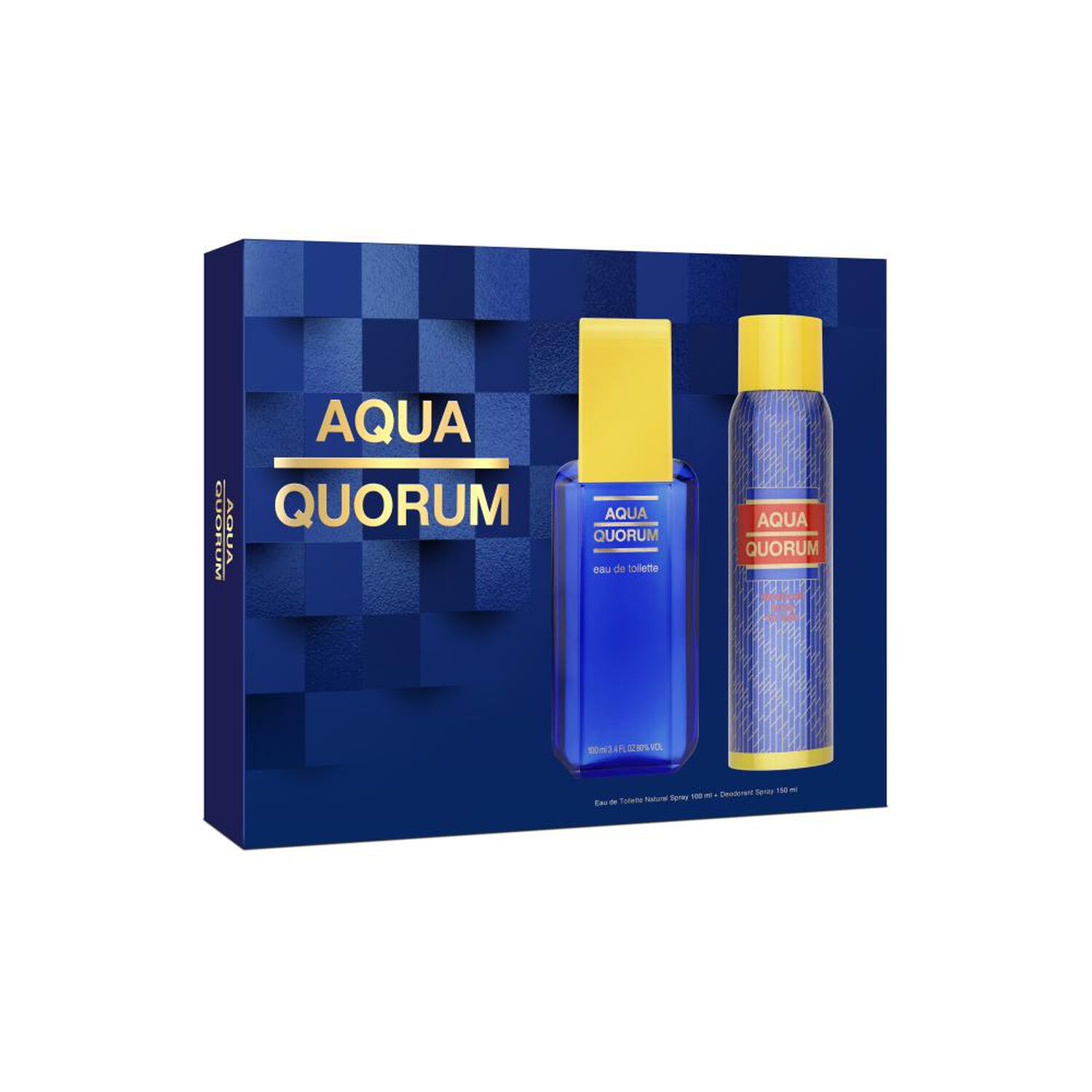 Set Aqua Quorum Edt 100ml + Desodorante 150ml - Perfume Hombre image number 0.0