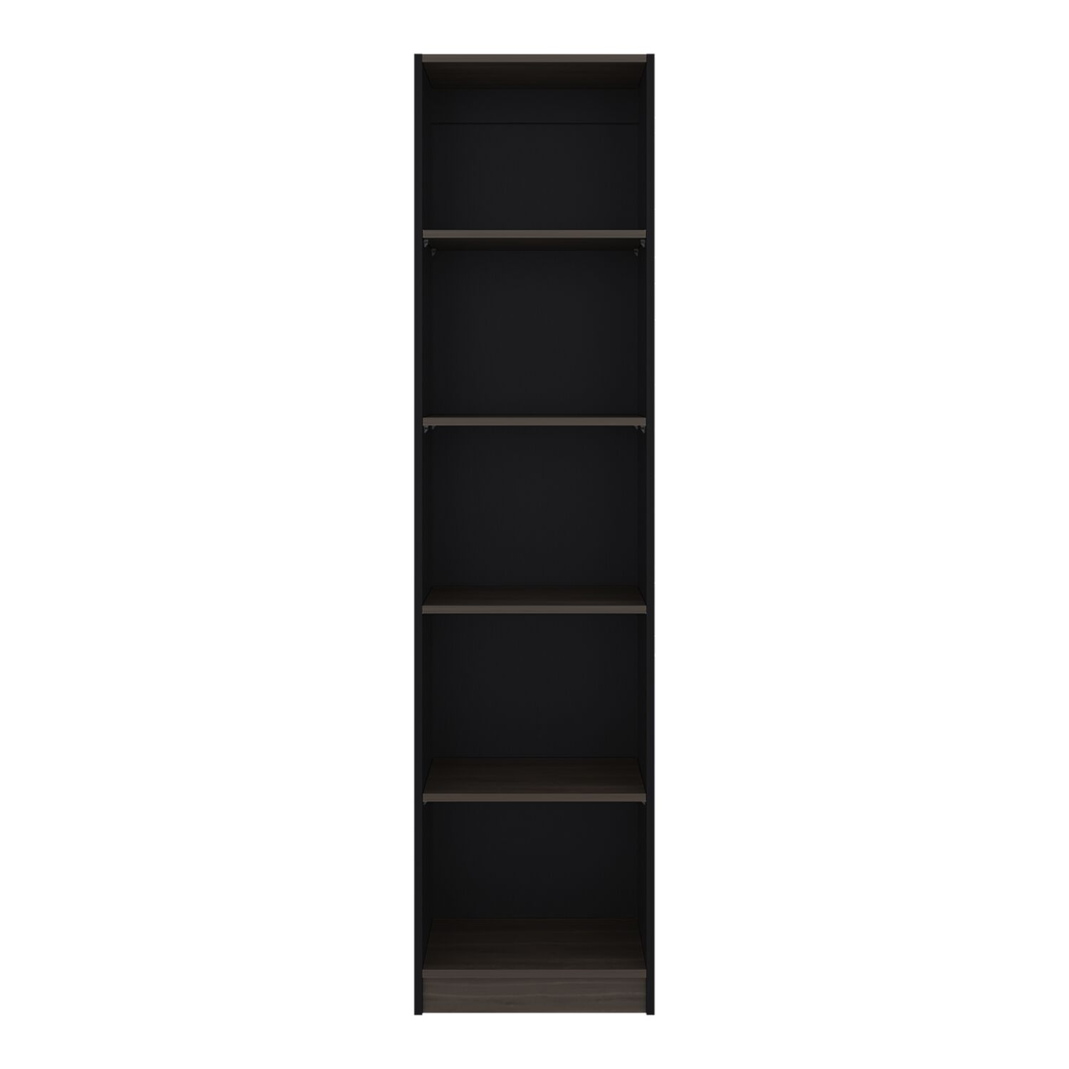 Estante Organizador 5 Niveles Negro Y Cafe 180,6x45x29,9 Cm image number 3.0