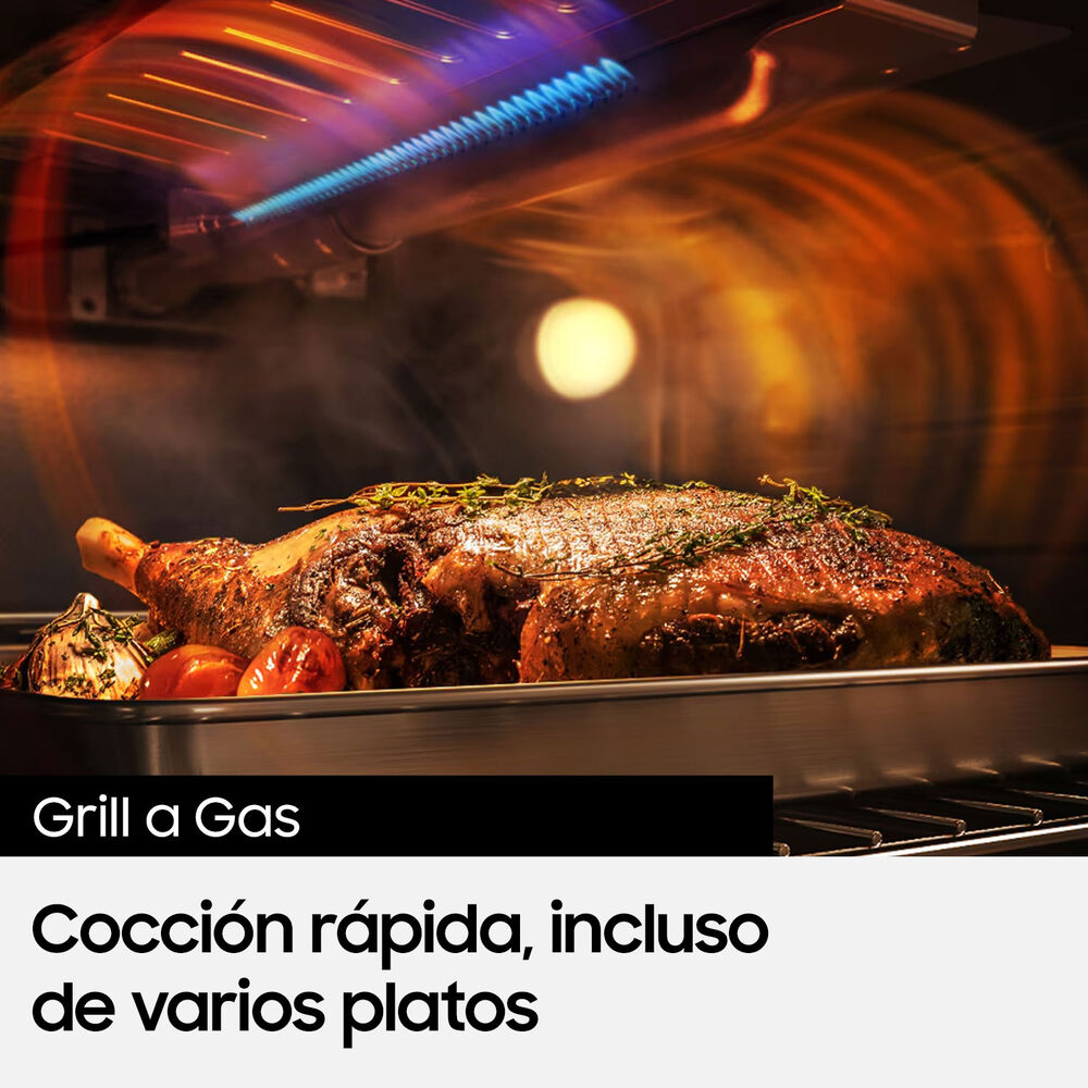Cocina A Gas Samsung NX24BG57413SZS / 4 Quemadores image number 7.0