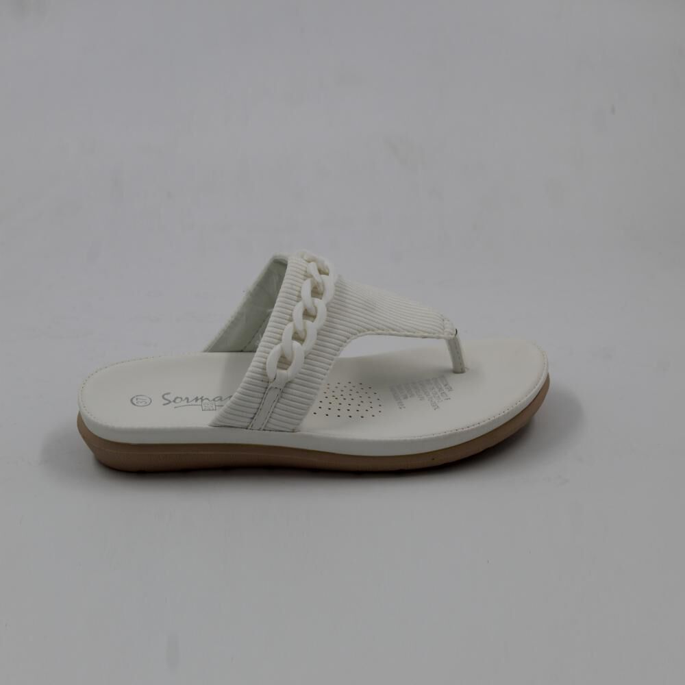 Campaña Sandalias | BRUNO ROSSI | SORMANI | BLANCO en Oferta | Hites.com