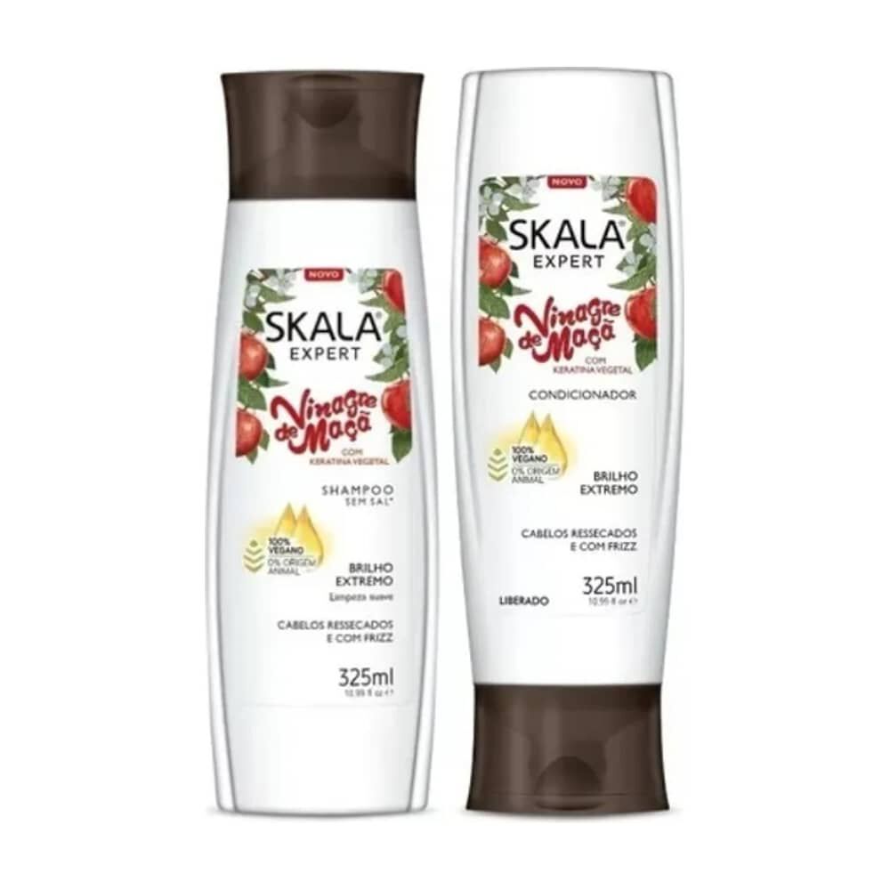Kit Shampoo Y Acond Vinagre De Manzana Skala Expert 650ml image number 1.0