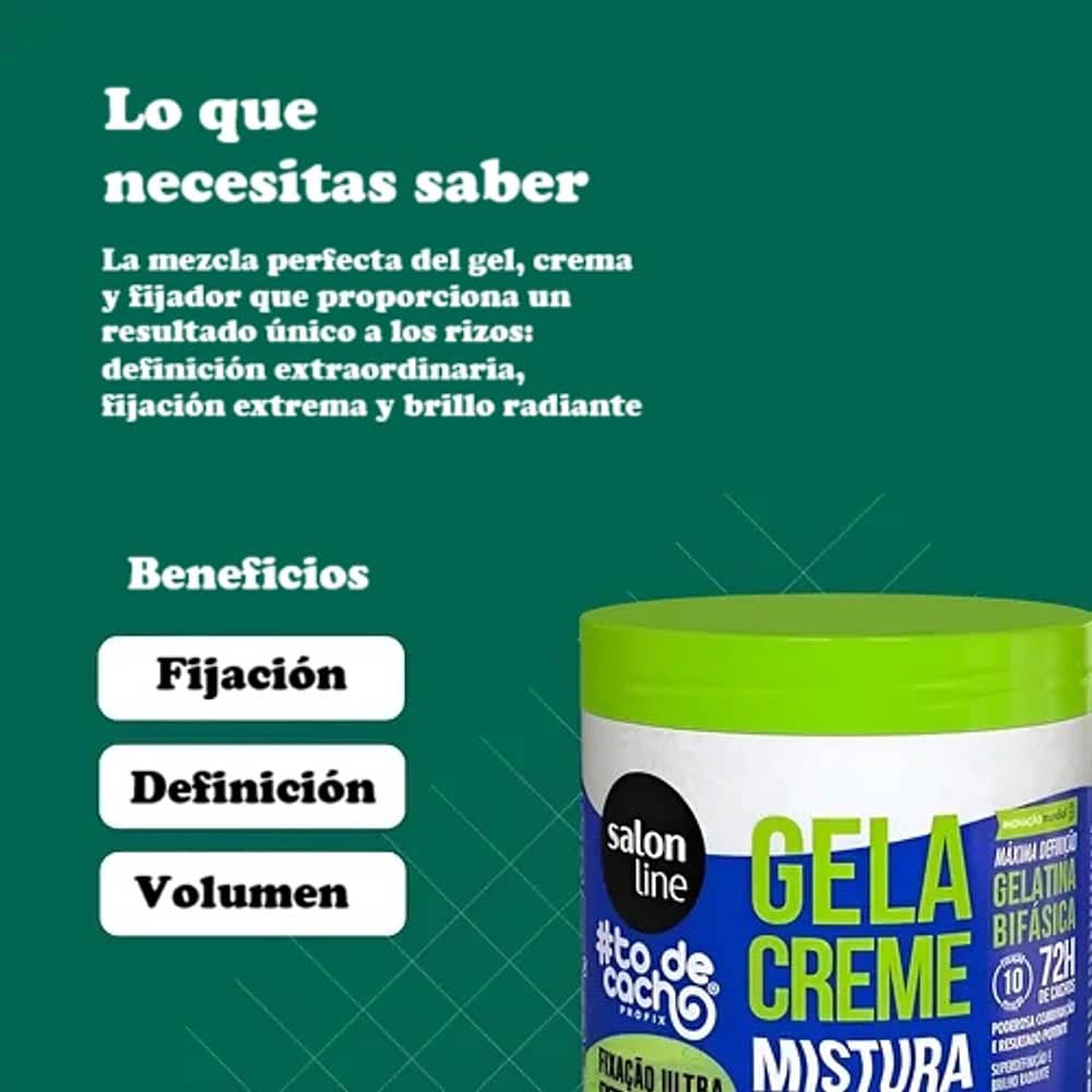 Gel Crema Fijacion Ultra Extraordinaria 500g Salon Line image number 2.0