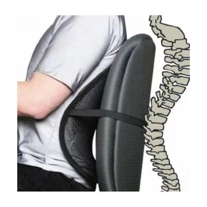 Soporte Respaldo Lumbar Ergonómico Auto Silla Oficina