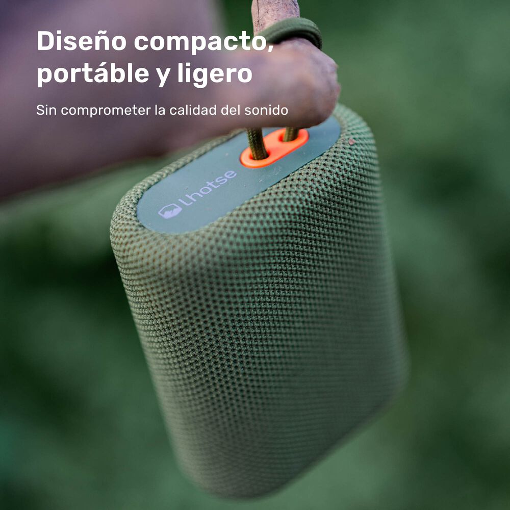 Parlante Portatil Bluetooth Lhotse Tune Up Verde image number 2.0