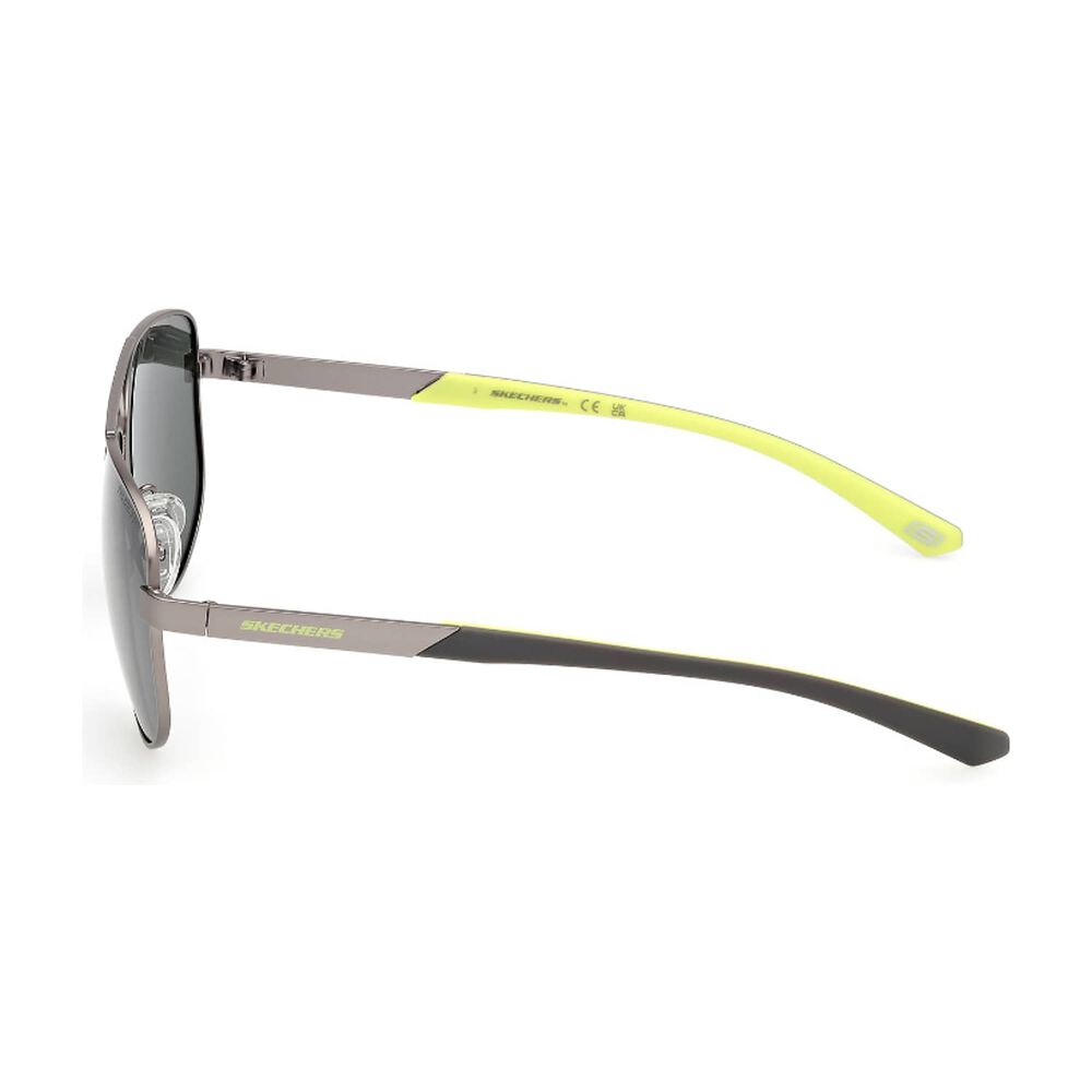 Lentes De Sol Plateado Polarizados Skechers image number 2.0