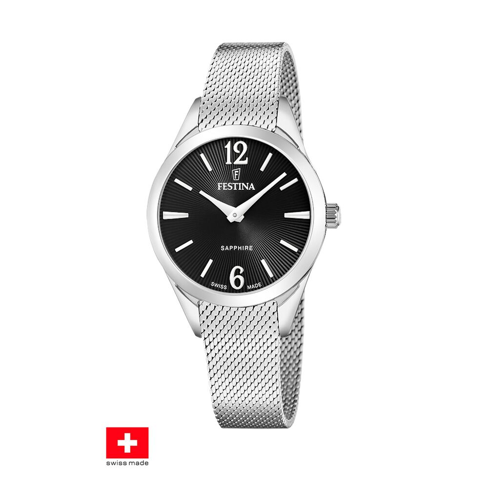 Reloj F20076/5 Festina Swiss Negro Mujer Grace image number 0.0