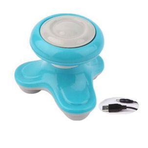 Mini Masajeador Corporal Eléctrico Portátil Azul