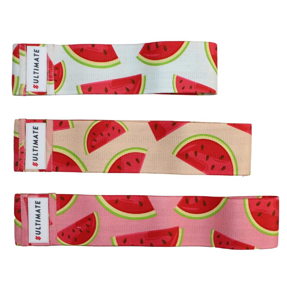 Pack 3 Hip Loop Watermelon Banda Elástica Glute Limited Edition image number 0.0