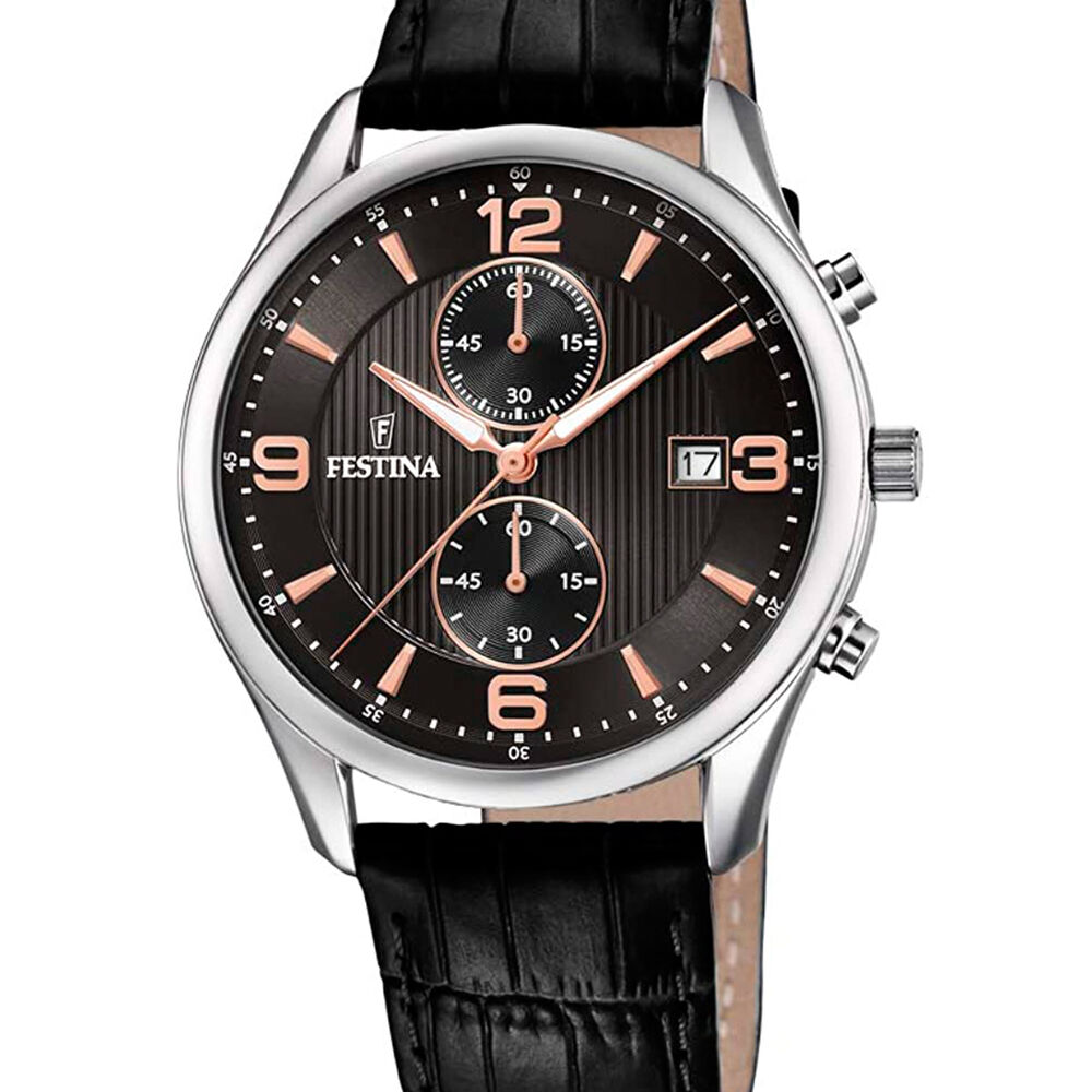 Reloj F6855/7 Festina Plateado Hombre Retro image number 0.0