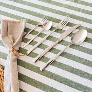 Set De Cuchiller&iacute;a 30 Pcs Cubiertos Acero Inoxidable Sicilia