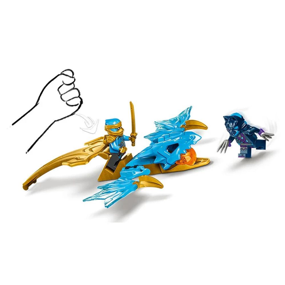 Lego Ninjago - Ataque Rising Dragon De Nya - 71802 image number 5.0