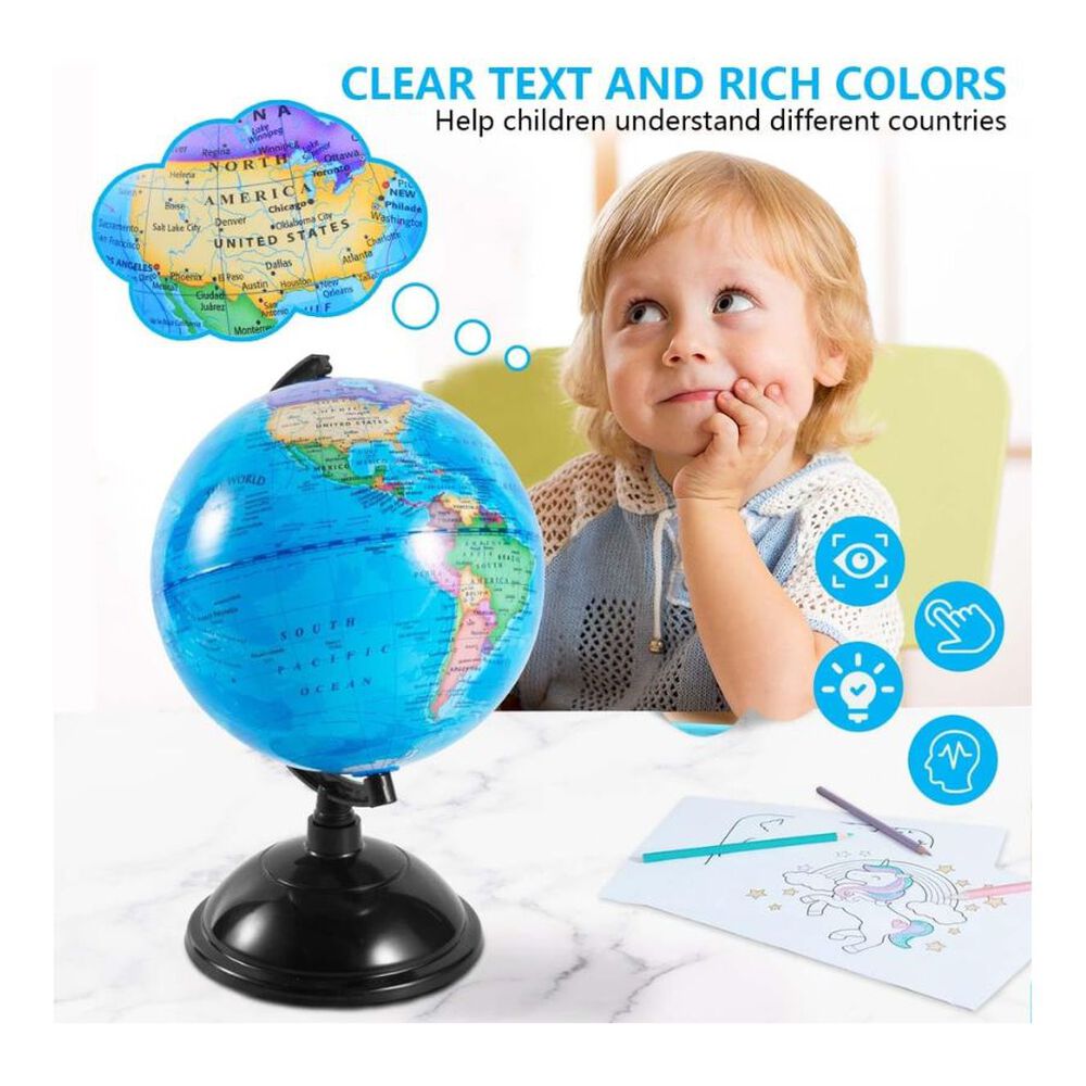 Esfera Globo Terraqueo Mapa Mundi 14cm image number 4.0