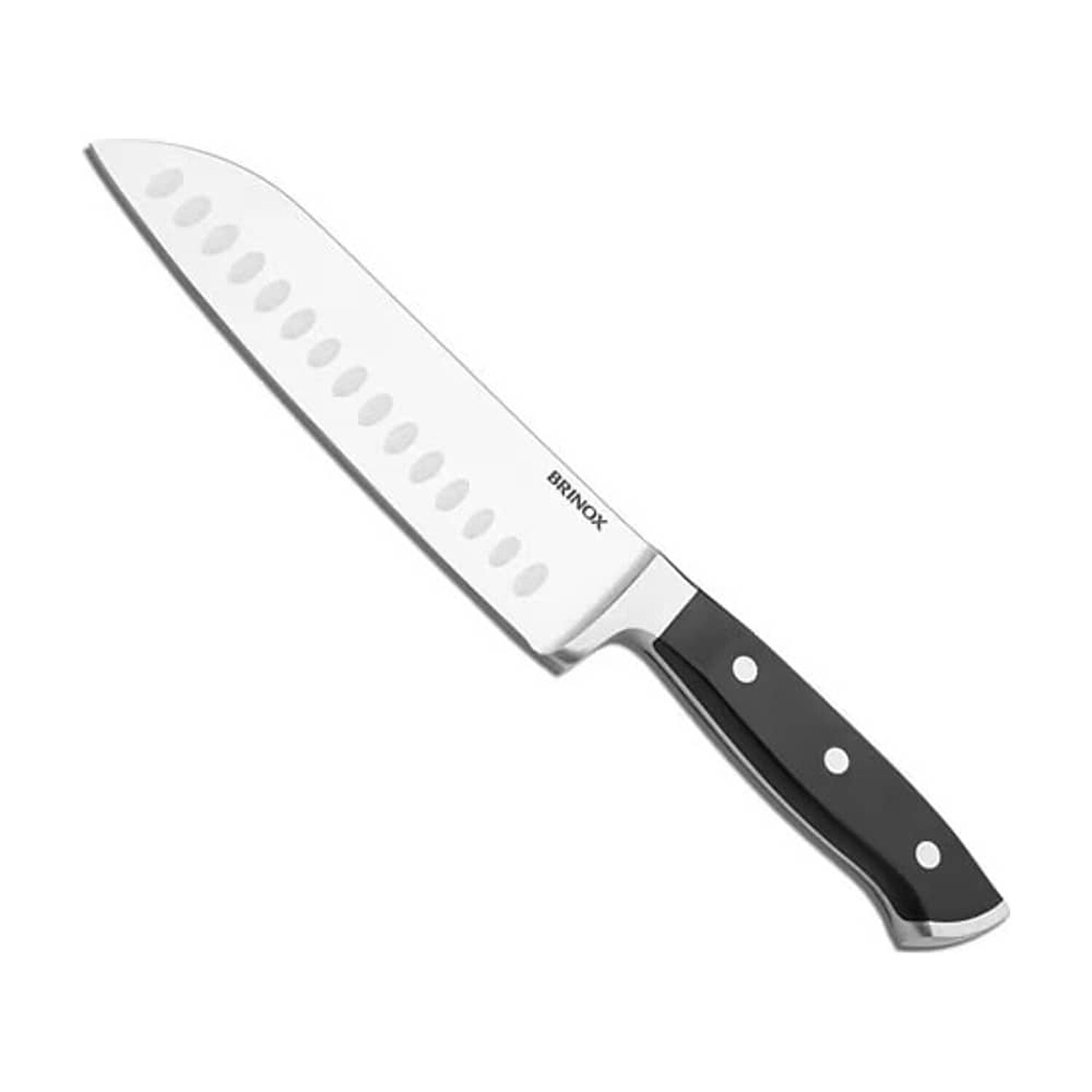 Cuchillo De Santoku 7" Infinity Brinox Mango Pvc 2519/304 image number 0.0