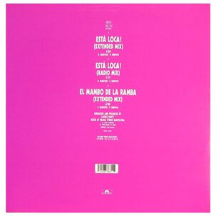 Latino Party - Esta Loca | 12" Maxi Single Usado