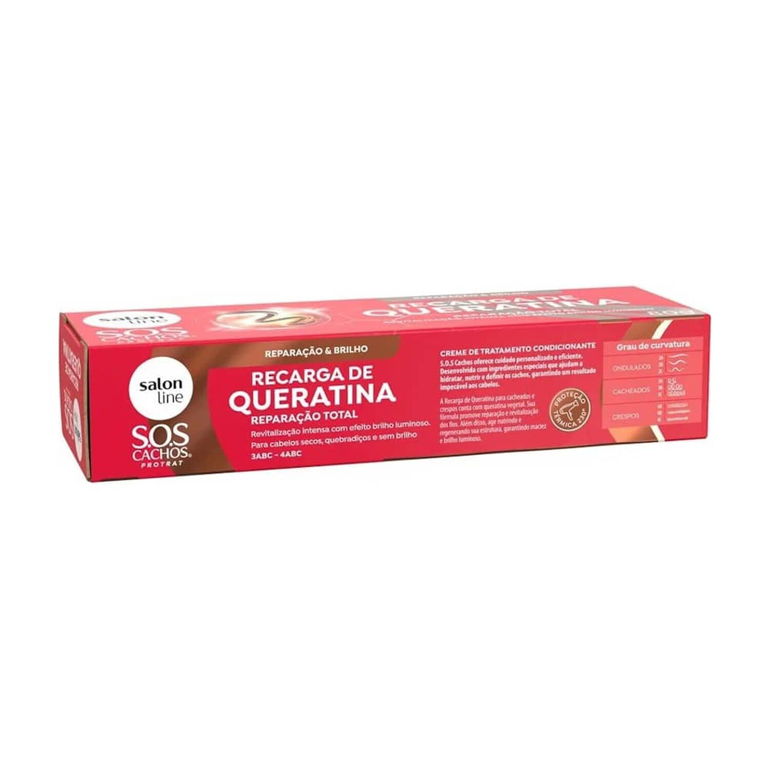 Recarga De Queratina Sos Cachos De 80gr Salonline image number 2.0