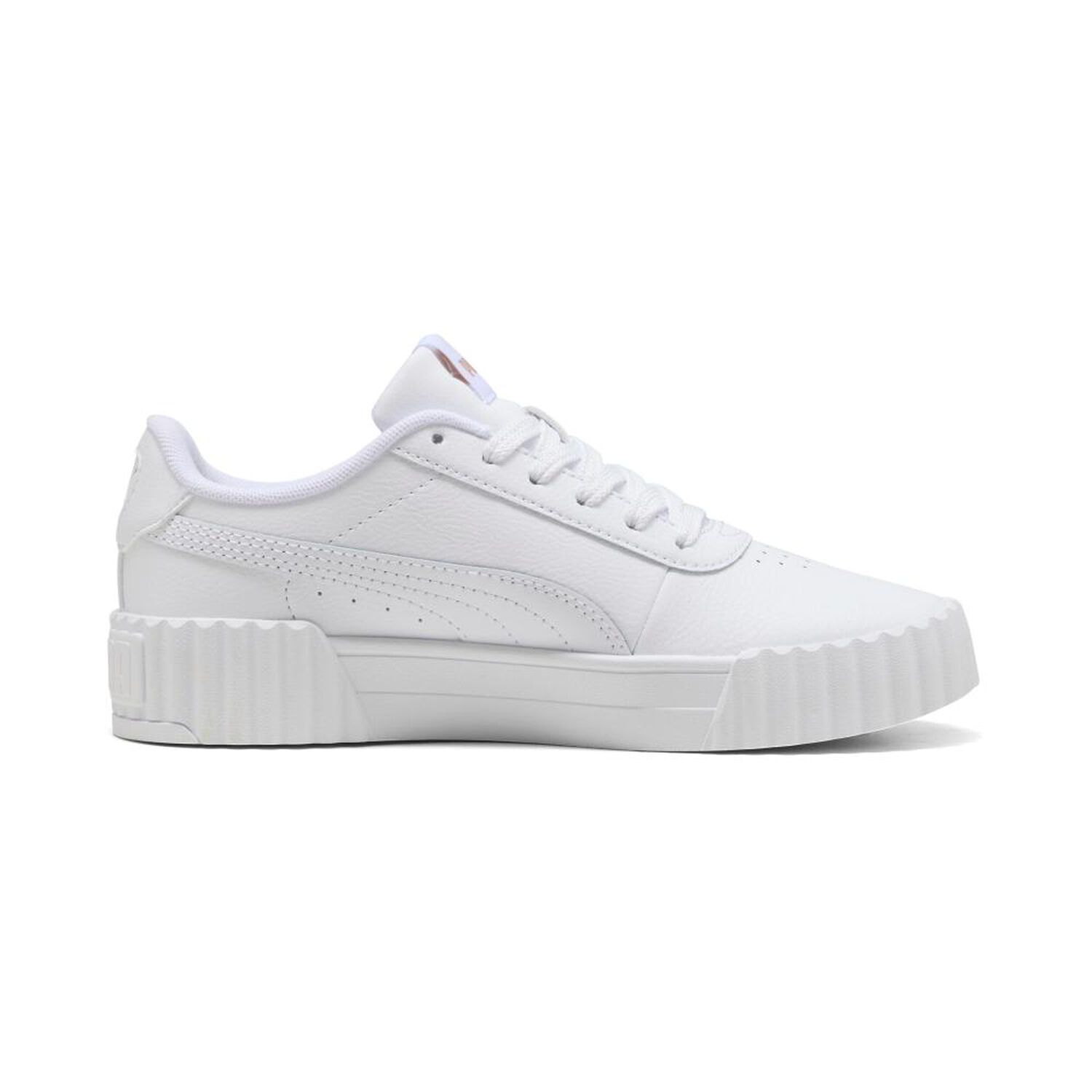 Zapatilla Urbana Unisex Puma Carina 3.0 Jr Blanco image number 1.0