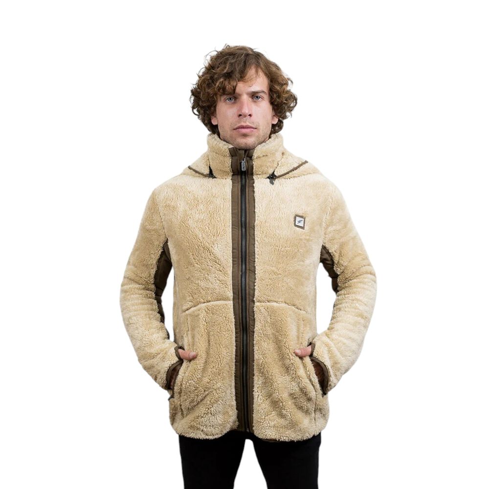 Chaqueta Shaggy Lander Taupe Hombre Falcone image number 0.0